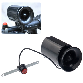 BuySKU70877 LX-3306 6 Sounds Ultra-loud Bicycle Bike Electric Horn Loudspeaker (Black)