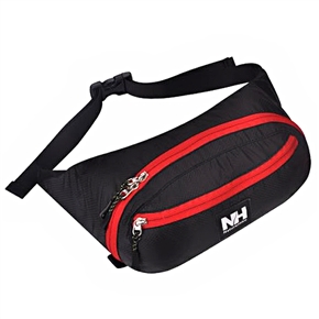 BuySKU70862 NatureHike 3L Ultra-light Sports Waist Bag Messenger Bag Travel Bag (Black)