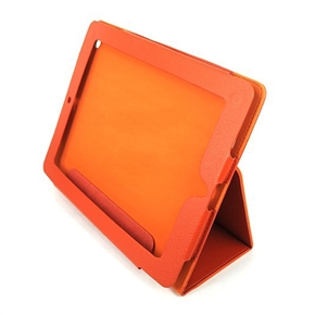 BuySKU71568 Nonslip Grain Leather Pouch Protective Case Skin Cover for iPad 2 (Orange)