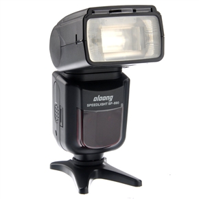 BuySKU70965 Oloong SP-690 Flash Speedlite Speedlight for Nikon Cameras (Black)