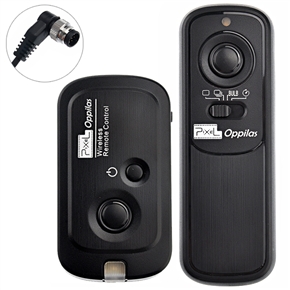 BuySKU71185 Pixel Oppilas RW-221 DC0 2.4GHz Wireless Shutter Remote Control for Nikon /Fujifilm /Kodak (Black)