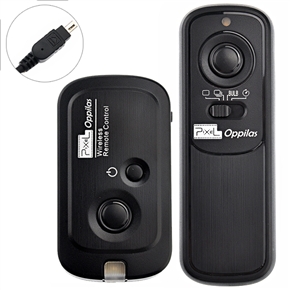 BuySKU71184 Pixel Oppilas RW-221 DC1 2.4GHz Wireless Shutter Remote Control for Nikon DSLR (Black)