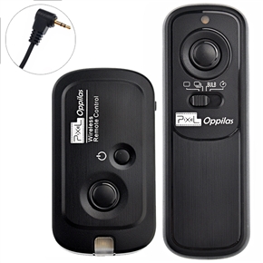 BuySKU71181 Pixel Oppilas RW-221 E3 2.4GHz Wireless Shutter Remote Control for Canon /Pentax /Samsung /Contax (Black)