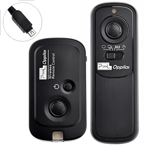 BuySKU71182 Pixel Oppilas RW-221 UC1 2.4GHz Wireless Shutter Remote Control for Olympus (Black)
