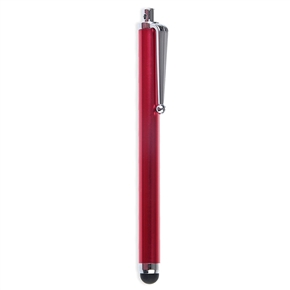 BuySKU71486 Portable Stylus Touch Pen for iphone/ ipad/ ipod - Protective Silica Gel Cover (Red)