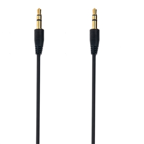 BuySKU70847 Retractable Spring Style 1.5M 3.5mm Male to Male Audio Extension Cable (Black)