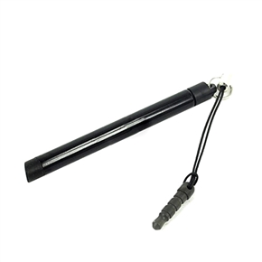 BuySKU71564 Stylus Touch Pen with Earphone Jack Plug for iPhone 4G 3G 3GS iPad 2 iPod Touch (Black)