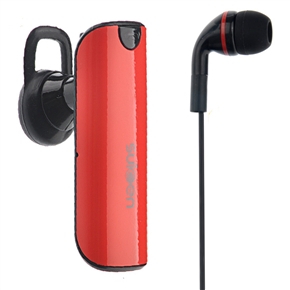 BuySKU70904 Suicen AX-662 Dual Mic Stereo Bluetooth Headset Headphone for Mobile Phone /PC (Red)