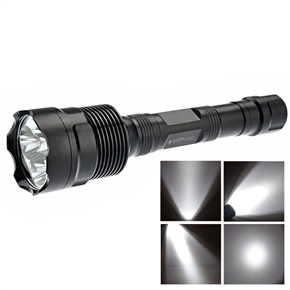 BuySKU70778 TrustFire TR-3T6 Waterproof Design CREE XM-L T6 5-Mode 3800 Lumens Extended 3-LED Flashlight (Black)