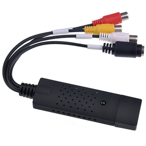 BuySKU71263 USB Audio & Video Capture and Digital AV Recorder Device (Black)