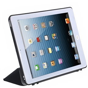 BuySKU70997 Ultra-thin Double-sided Smart PU Cover Case with Sleep/Wake-up Function & Stand for iPad mini (Black)