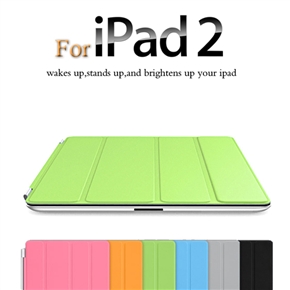 BuySKU71617 Ultra-thin High Imitated Leather Pouch Protective Case Skin Cover for iPad 2 (Green)