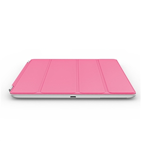 BuySKU70998 Ultra-thin Magnetic Smart PU Cover Case with Sleep/Wake-up Function & Stand for iPad mini (Pink)