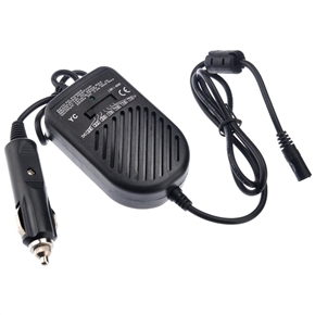 BuySKU70915 Universal Auto Car DC Power Regulated Adapter Charger for Laptop /Notebook Computer (Black)