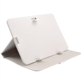 BuySKU71060 Universal PU Protective Case Cover with Stand for 9-inch Tablet PC (White)