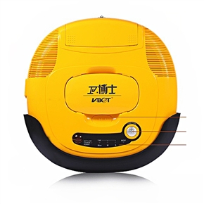 BuySKU71394 V-BOT RV10 Multi-functional Intelligent Robot Vacuum Cleaner Dust Cleaner (Yellow)