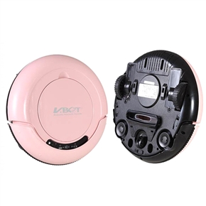 BuySKU71397 V-BOT T270 Multi-functional Intelligent Robotic Vacuum Cleaner Dust Cleaner (Pink)