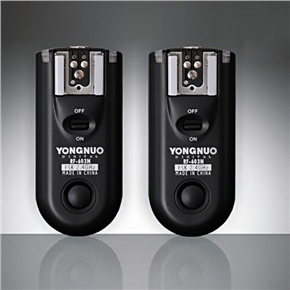 BuySKU71388 YONGNUO RF-603N 2.4GHz Wireless Remote Flash Trigger Shutter Release Transceiver for Nikon (Black)