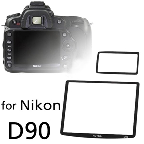 BuySKU71841 2Pcs Genuine FOTGA Professional Optical Glass Camera LCD Screen Protector for Nikon D90 Camera