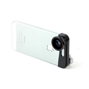 BuySKU71918 3-in-1 Quick-change Fish Eye /Wide Angle /Macro Camera Lens Kit for iPhone 5 (Silver)
