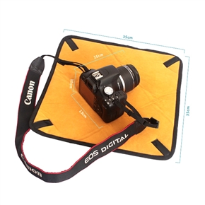 BuySKU71947 CAREELL 35*35cm Anti-shock Camera Camcorder Magic Protective Wrap Folding Cloth Storage Bag