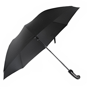 BuySKU72130 Cool Western Gun Style Waterproof Auto-open Folding Umbrella (Black)