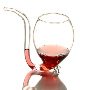 BuySKU72478 Creative Sucking Vampire Red Wine Glass Vodka Shot Glass Whiskey Drinking Glass