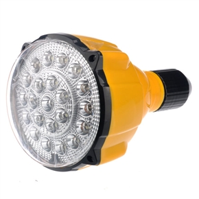 BuySKU72013 E27 60W 22-LED Multifunctional Energy-saving Light Flashlight Lamp with Remote Control (Yellow)
