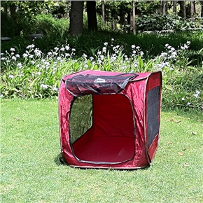 BuySKU72361 ESPT02 Portable Folding Anti-mosquito Waterproof Outdoor Pet Dog Cat Tent (Red)