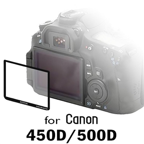 BuySKU71828 Genuine FOTGA Highly Transparent Optical Glass Camera LCD Screen Protector for Canon EOS 450D 500D DSLR