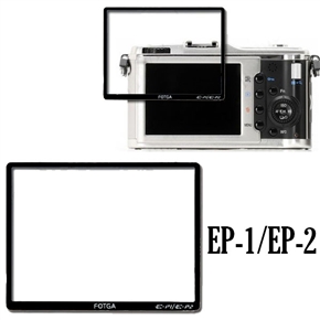 BuySKU71849 Genuine FOTGA Highly Transparent Optical Glass Camera LCD Screen Protector for Olympus EP-1 EP-2 Camera