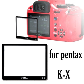 BuySKU71830 Genuine FOTGA Professional Optical Glass Camera LCD Screen Protector for Pentax K-X Camera