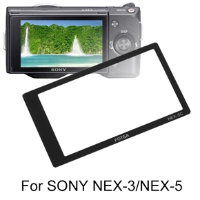 BuySKU71854 Genuine FOTGA Professional Optical Glass Camera LCD Screen Protector for Sony Nex-3 Nex-5 Camera