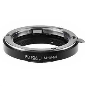 BuySKU71817 LM-M4/3 LEICA M Lens to E-P1/P2 E-PL1/PL2 G1/G2 GF1/GF2 GH1/GH2 Mount Adapter Ring (Black)
