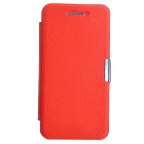 BuySKU71789 Left-right Open Style PU Protective Case Cover with Magnetic Buckle for BlackBerry Z10 (Red)