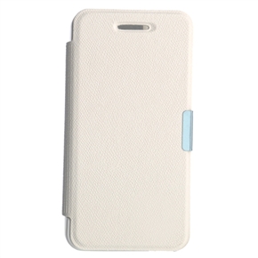 BuySKU72022 Left-right Open Style PU Protective Case Cover with Magnetic Buckle for BlackBerry Z10 (White)