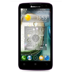 BuySKU71766 Lenovo A820 MTK6589 Quad-core 4.5-inch QHD IPS Screen GPS 8.0MP Camera 1GB/4GB Android 4.1 3G Smartphone (Purple black)