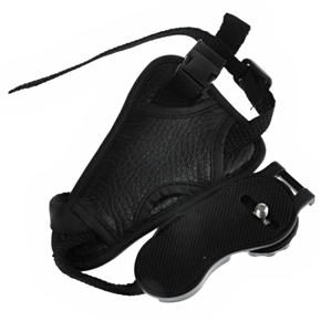 BuySKU71862 Matin Grip III PU Triangle Hand Strap Anti-shock Grip for DSLR Cameras (Black)