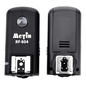 BuySKU71959 MeYin RF-604RX 2.4GHz Wireless Flash Trigger Single Receiver /Transmitter for Nikon (Black)