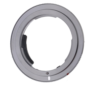 BuySKU71822 Mount Adapter Ring for Nikon-EOS AF Confirm Nikon AI Lens to Canon EOS EF  (Silver)