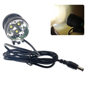 BuySKU72479 PALIGHT 3S-U2 2-in-1 CREE XM-L U2 4-Mode 2680-lumens 3-LED Bicycle Bike Light LED Headlamp (Black)