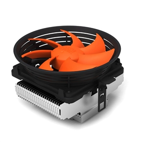 BuySKU72459 PCCooler Q100 Super-silent CPU Cooler with 100mm Detachable Fan for Intel & AMD (Orange)
