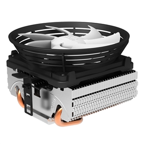 BuySKU72455 PCCooler Q101 Super-silent CPU Cooler with 100mm Detachable Fan for Intel & AMD (White)