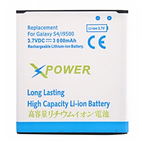 BuySKU72004 Replacement 3.7V 3000mAh Rechargeable Li-ion Battery for Samsung Galaxy S IV/i9500 (White)
