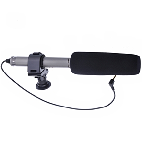 BuySKU71965 SG-209 Professional Electret Condenser DV Stereo Microphone (Grey)
