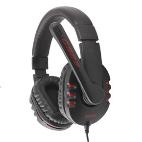 BuySKU71941 SOMiC G923 Head-band Type 3.5mm-jack Stereo Gaming Headset Headphone with Microphone (Black)