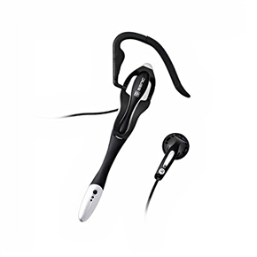 BuySKU72289 Senic MX-111 Ear-hook Type 3.5mm-plug Wired Stereo Computer Earphone Headset (Black)