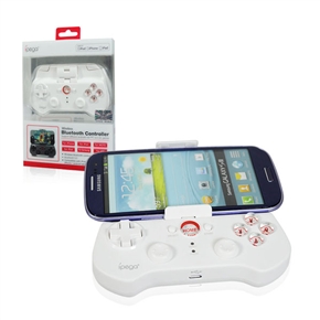 BuySKU72472 ipega PG-9017 Wireless Bluetooth 3.0 Game Controller for iPad /iPhone /iPod /Android Phone (White)
