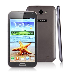 BuySKU72995 BEDOVE K6589 Android 4.2 MTK6589 Quad-core 5.3-inch QHD Screen 8.0MP Camera GPS 1GB/4GB 3G Smartphone (Grey)