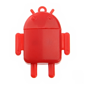 BuySKU72816 Cute Mini Android Robot Shaped High-speed USB 2.0 Micro SD /TF Memory Card Reader (Red)